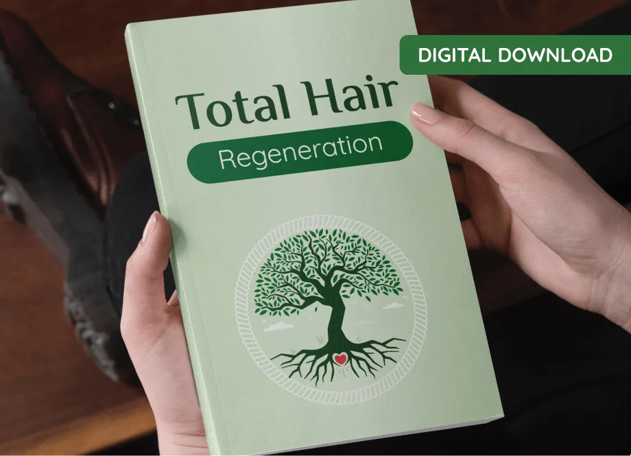 Total Hair Regeneration bonus ebook included with Fast Lean Pro 6-jar order