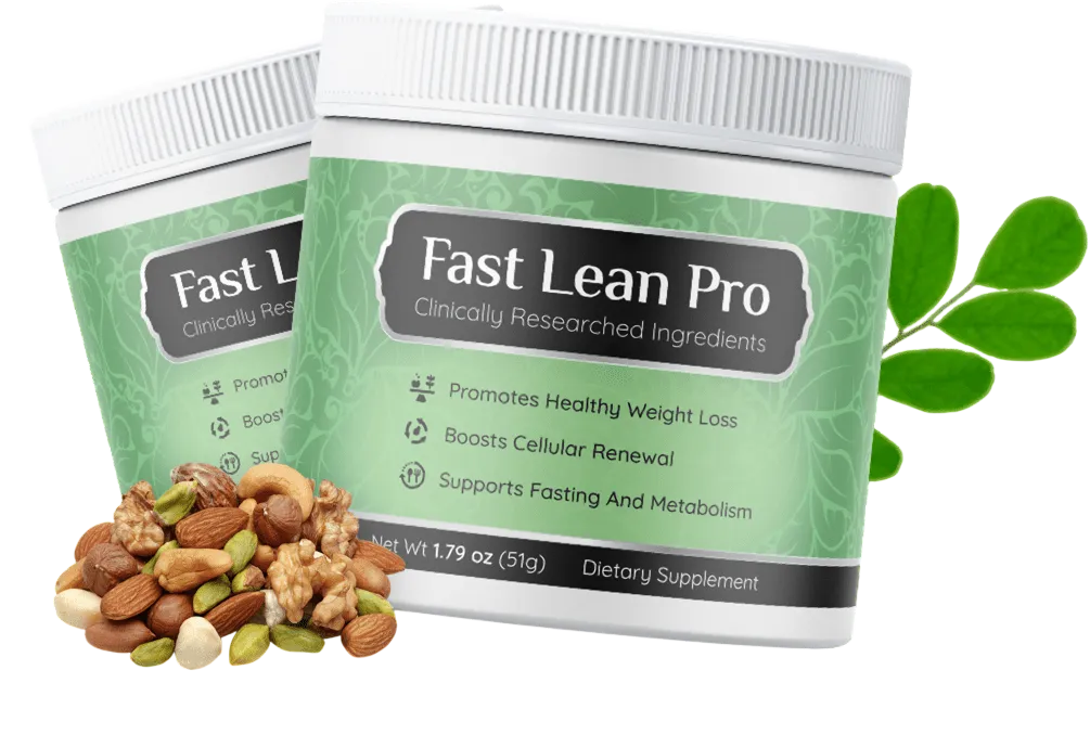 Fast Lean Pro supplement powder jar — official product image